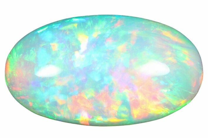 Polished Precious Ethiopian Fire Opal Cabochon ( grams) #369162